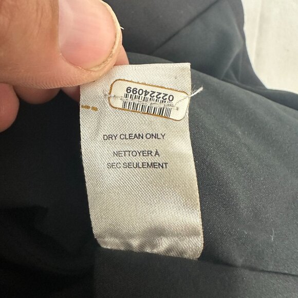 T Tahari Womens Black Blazer Jacket Size L Polyester & Rayon Blend - Picture 5 of 5